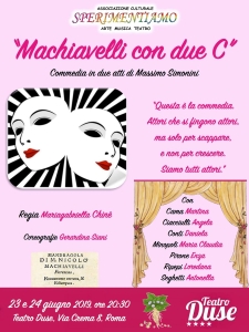 Machiavelli con due C, locandina